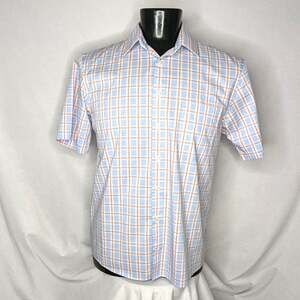 Stafford Men's Dress Shirt Large Button Up Large Excellent
